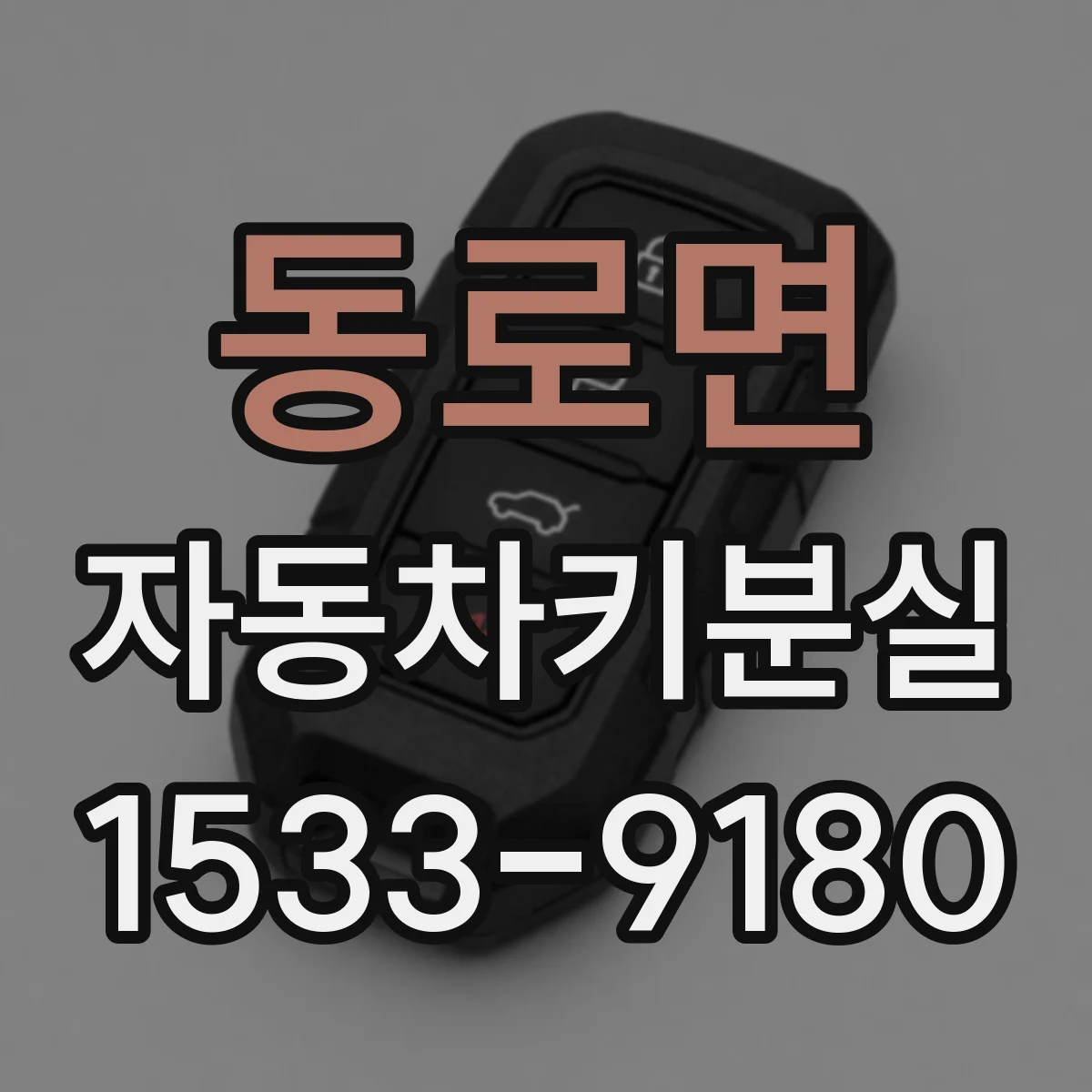 동로면 자동차키분실