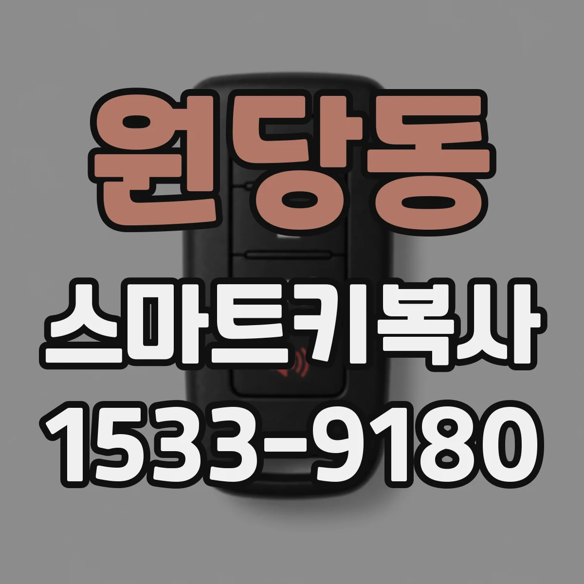 원당동 스마트키복사