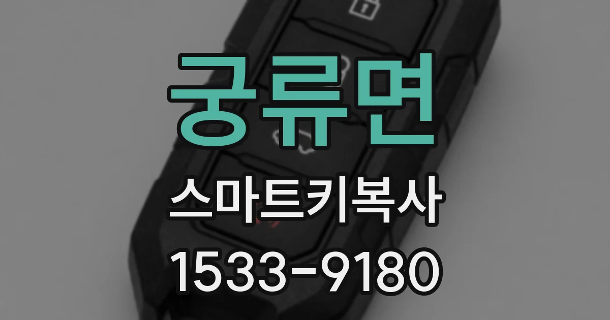 궁류면 스마트키복사