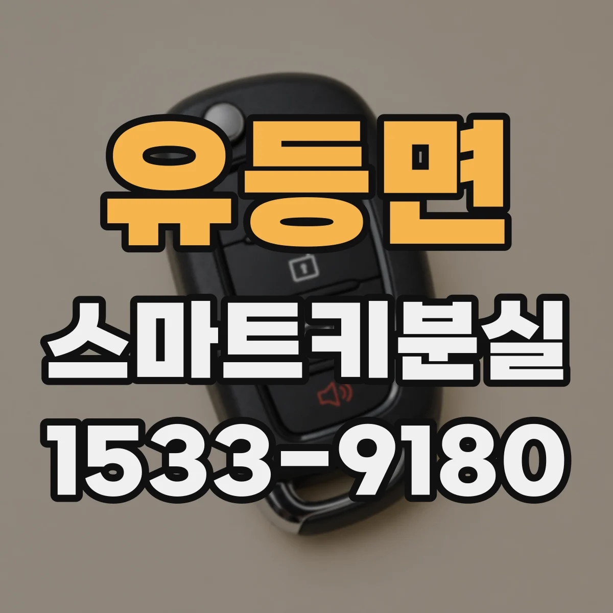 유등면 스마트키분실