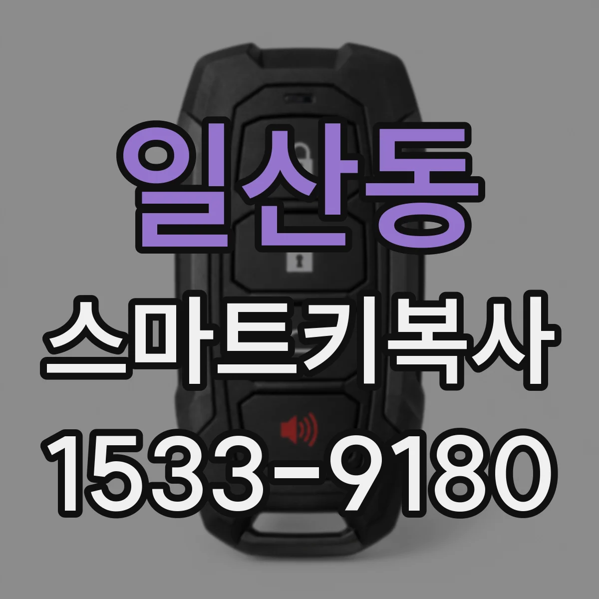 일산동 스마트키복사
