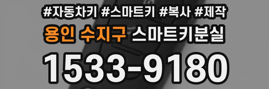 용인 수지구 스마트키분실