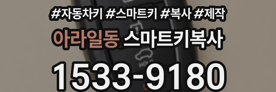 아라일동 스마트키복사
