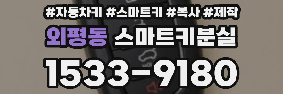 외평동 스마트키분실