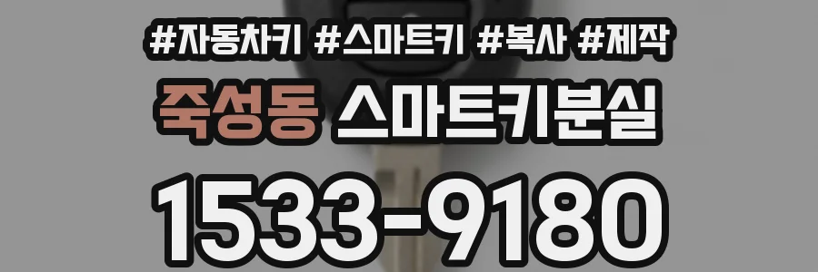 죽성동 스마트키분실