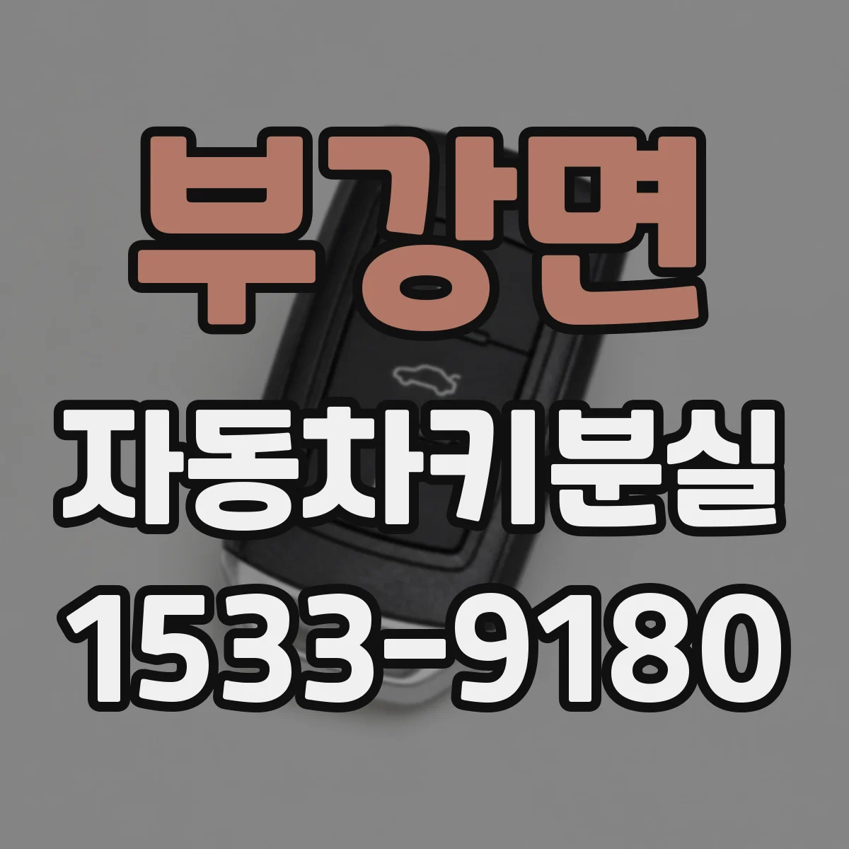 부강면 자동차키분실