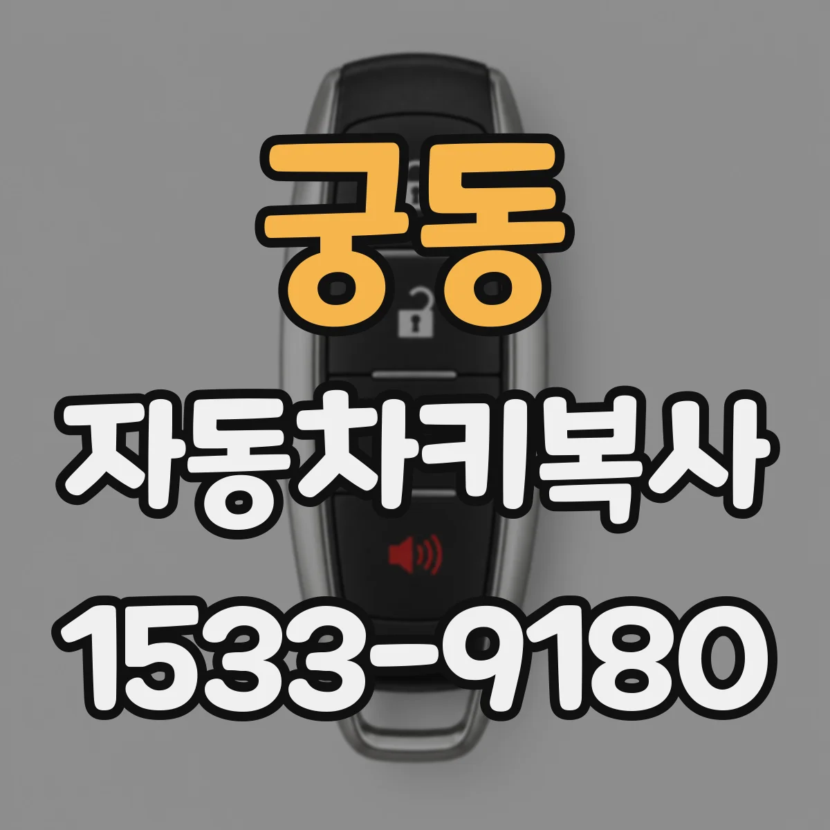 궁동 자동차키복사