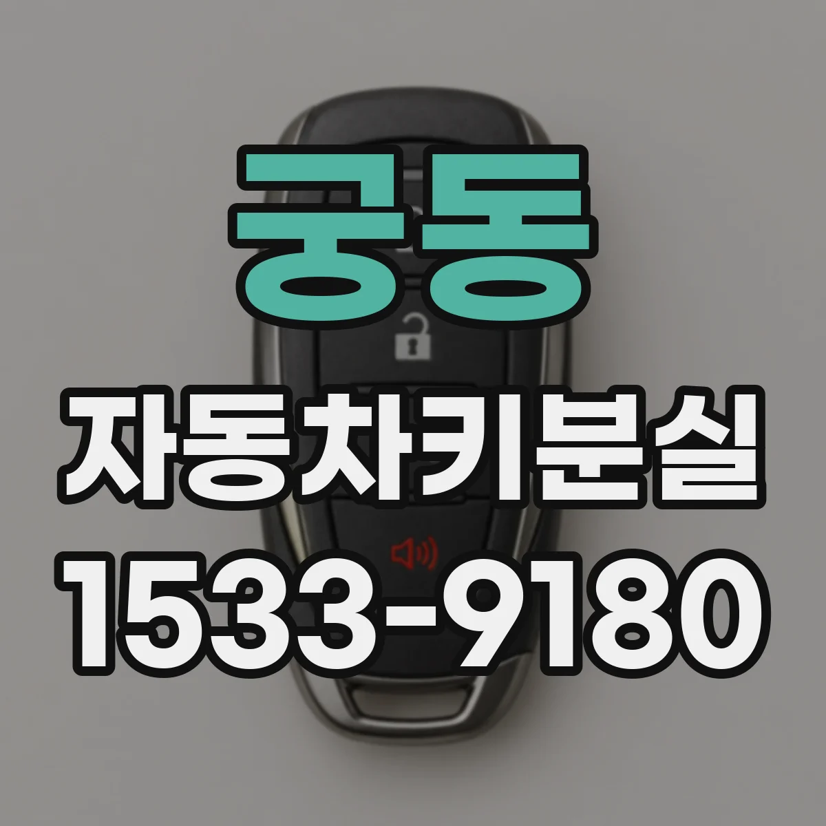 궁동 자동차키분실