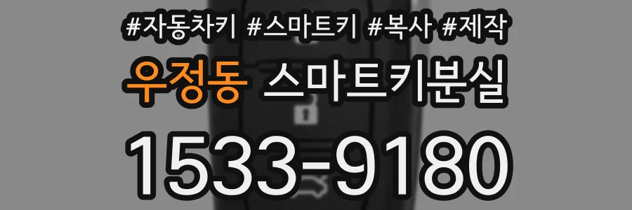 우정동 스마트키분실