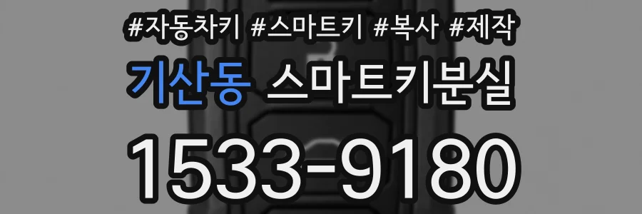 기산동 스마트키분실