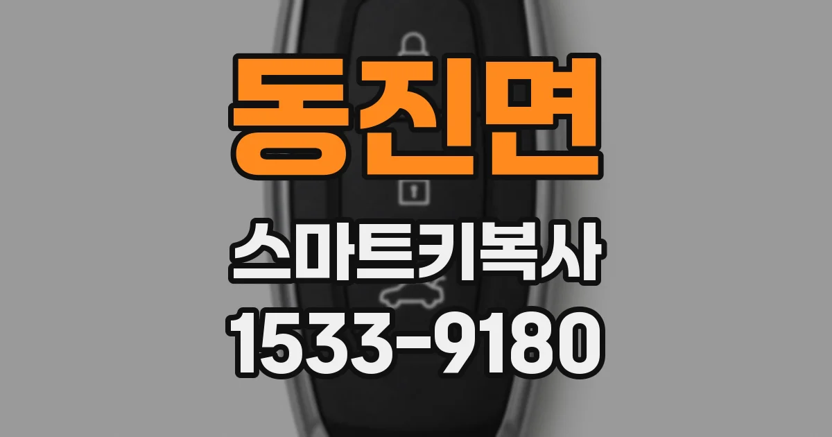 동진면 스마트키복사