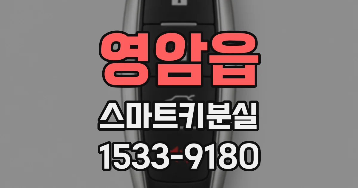 영암읍 스마트키분실