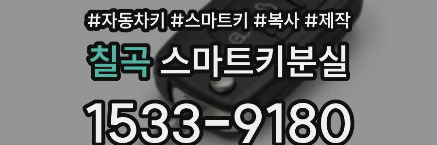 칠곡 스마트키분실