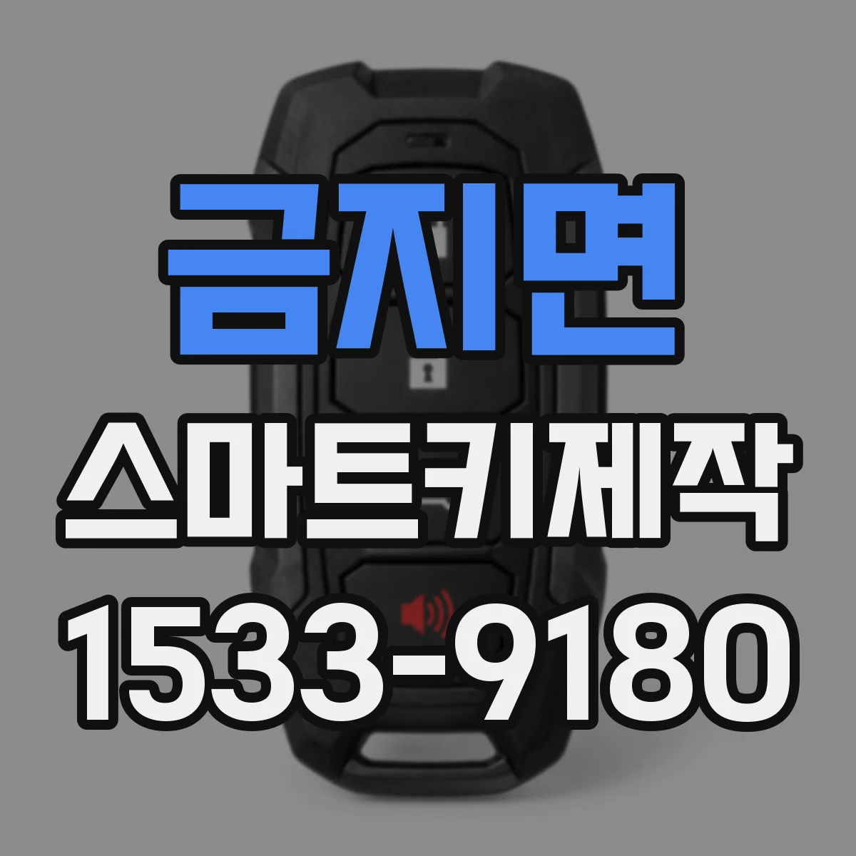 금지면 스마트키제작
