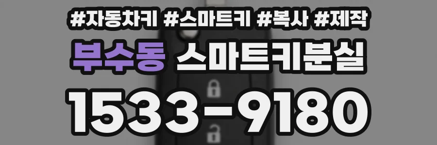 부수동 스마트키분실