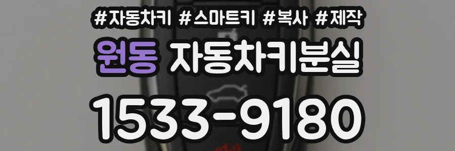 원동 자동차키분실