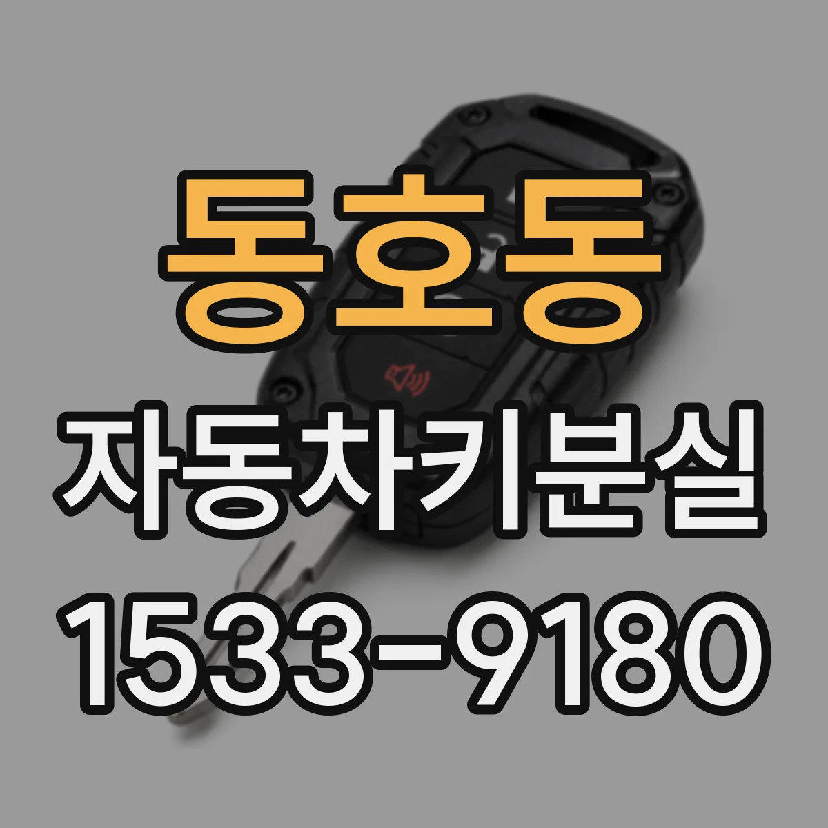 동호동 자동차키분실