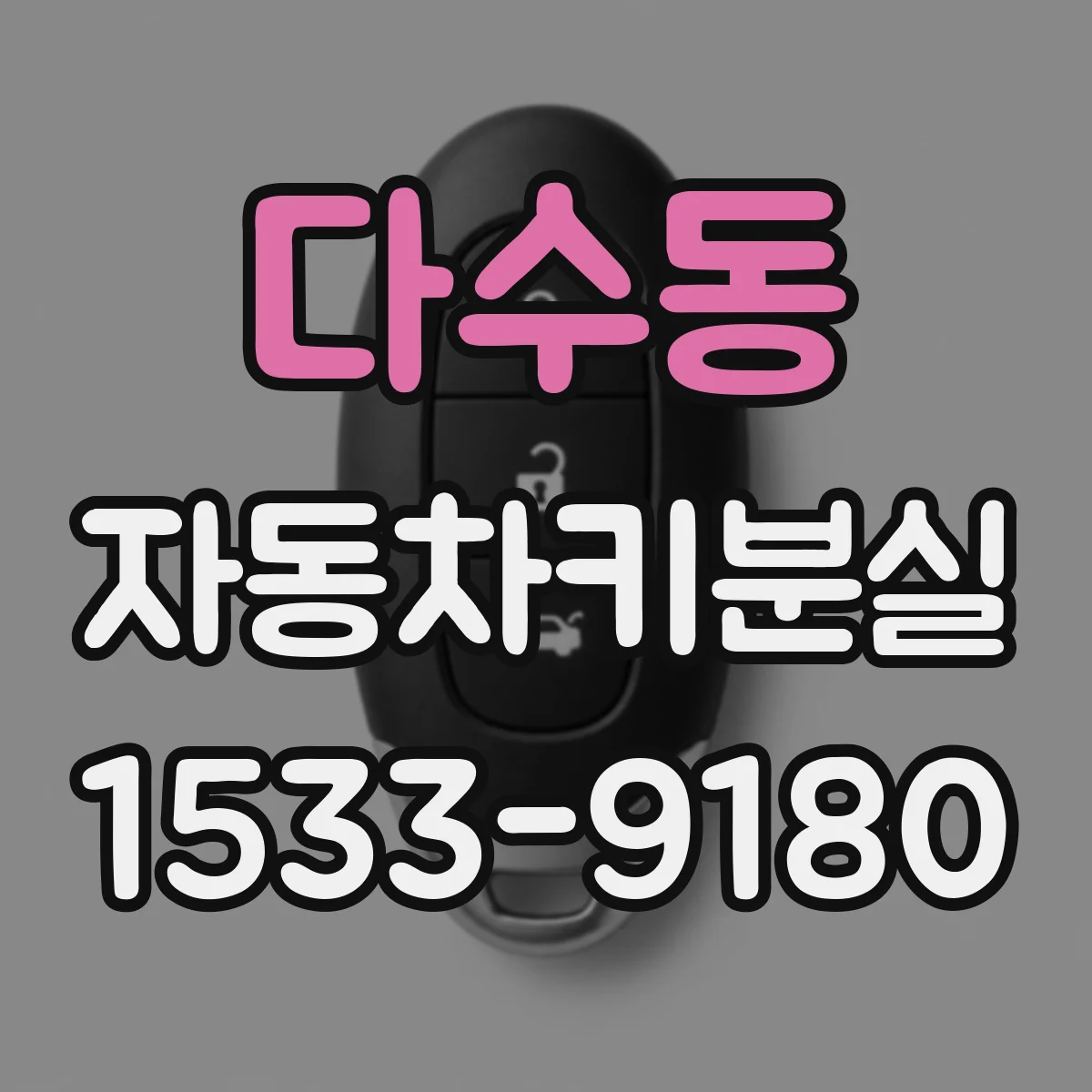 다수동 자동차키분실
