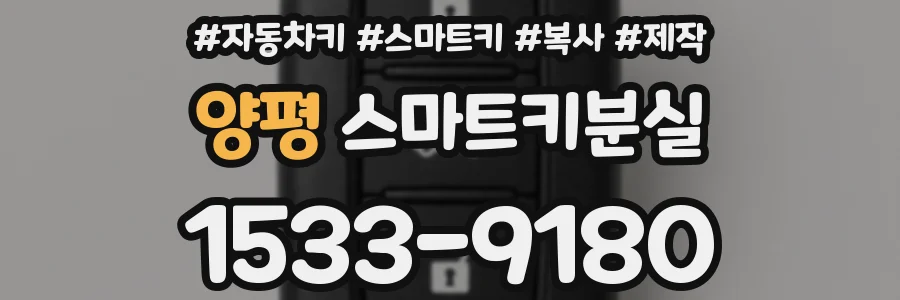 양평 스마트키분실