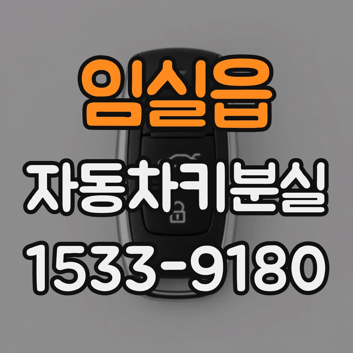 임실읍 자동차키분실