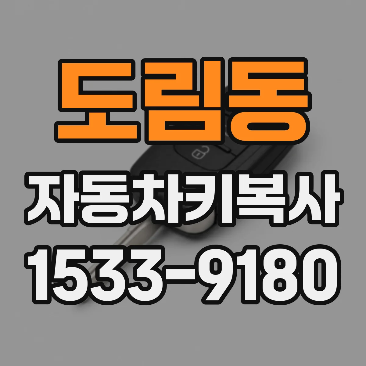 도림동 자동차키복사