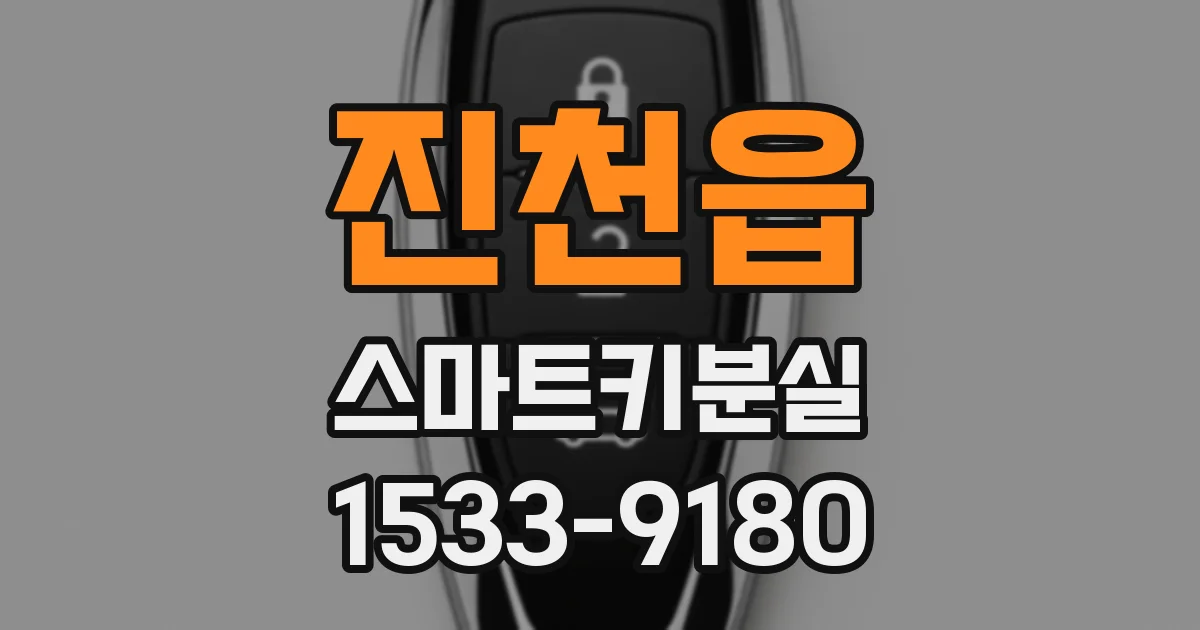 진천읍 스마트키분실