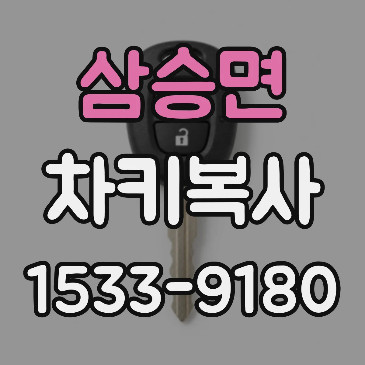 삼승면 차키복사