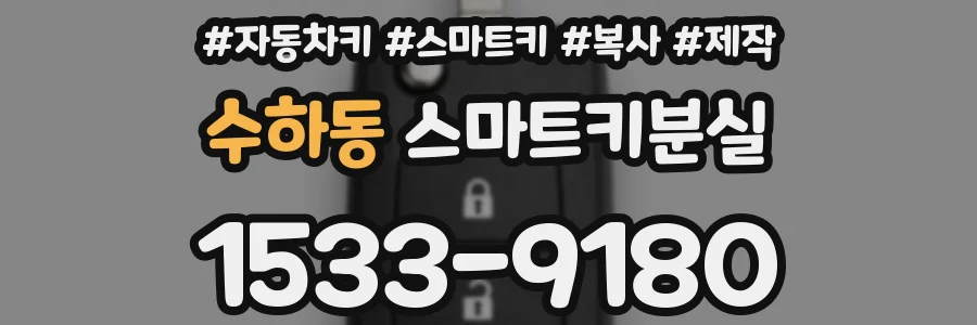 수하동 스마트키분실