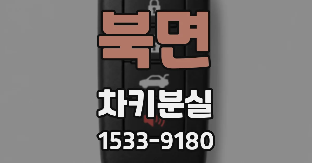 북면 차키분실