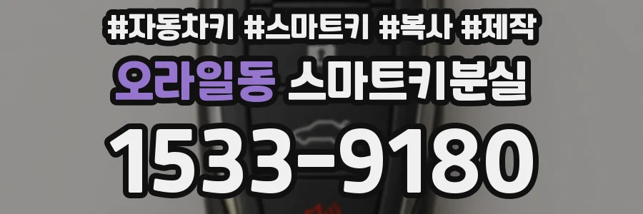 오라일동 스마트키분실
