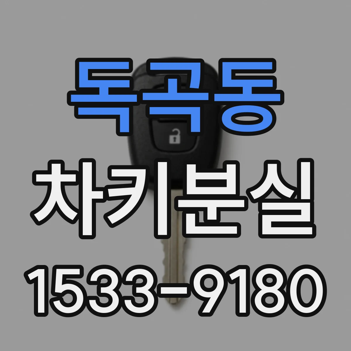 독곡동 차키분실
