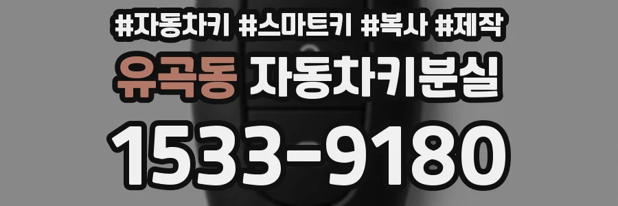 유곡동 자동차키분실
