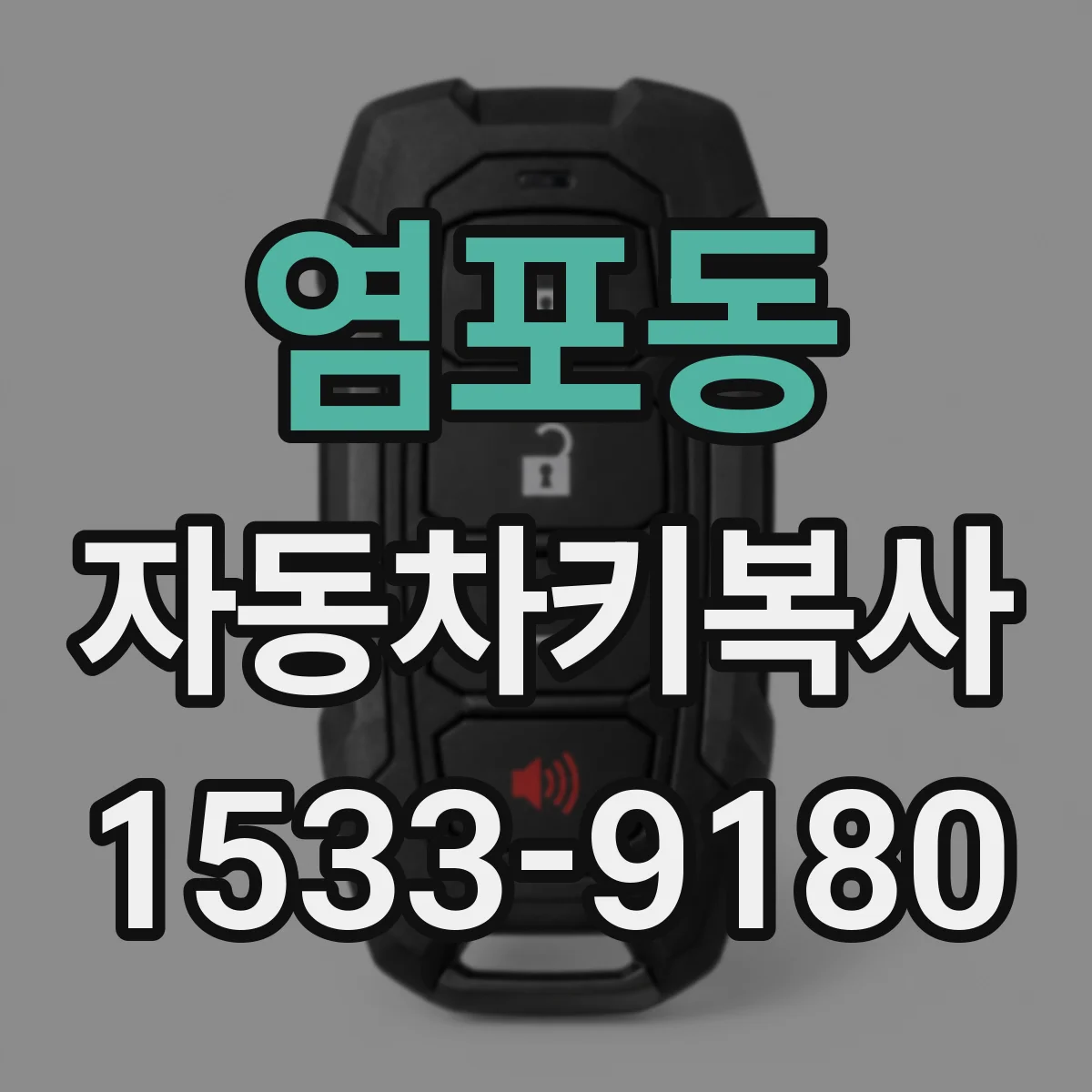 염포동 자동차키복사