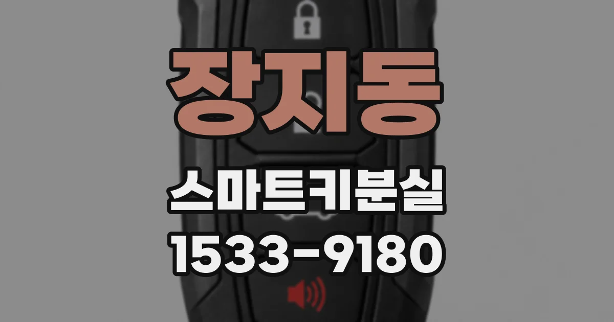 장지동 스마트키분실