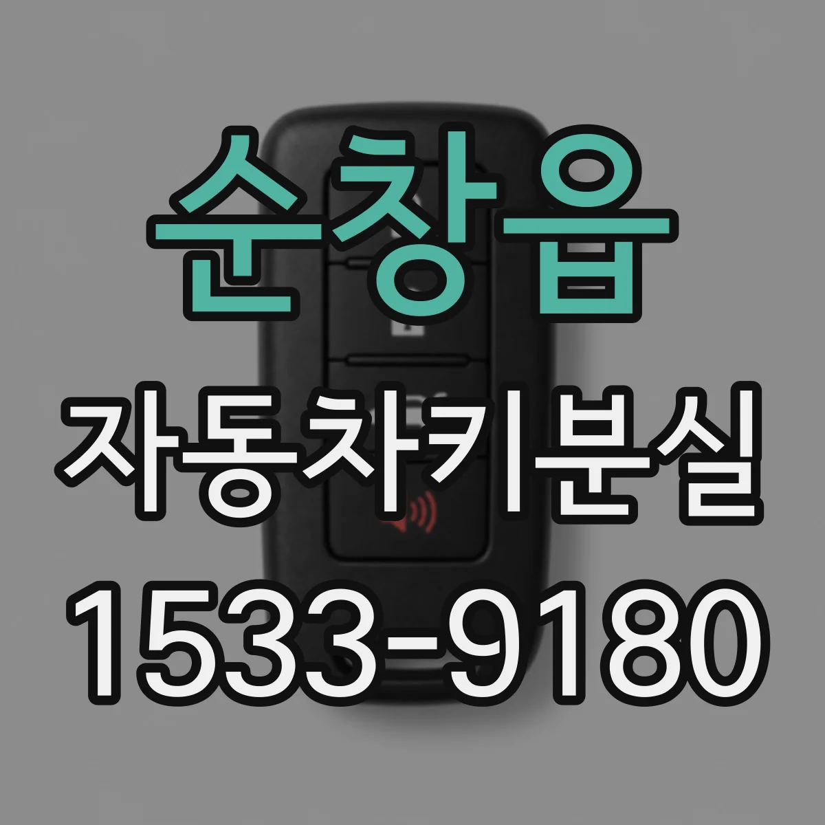 순창읍 자동차키분실