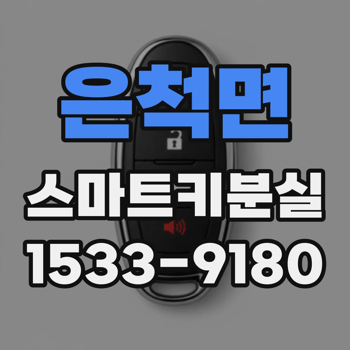 은척면 스마트키분실