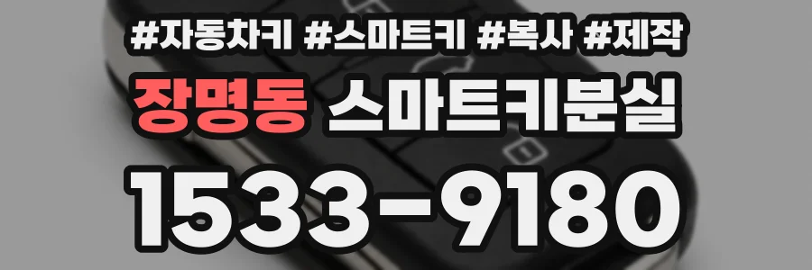 장명동 스마트키분실