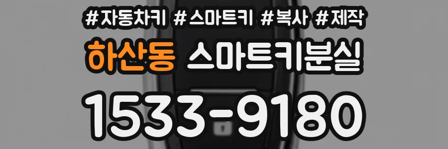 하산동 스마트키분실