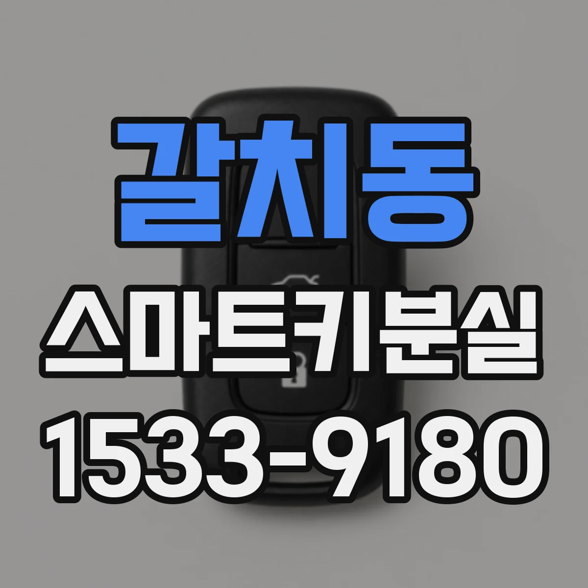 갈치동 스마트키분실