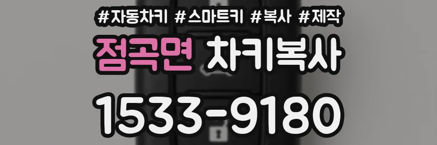 점곡면 차키복사