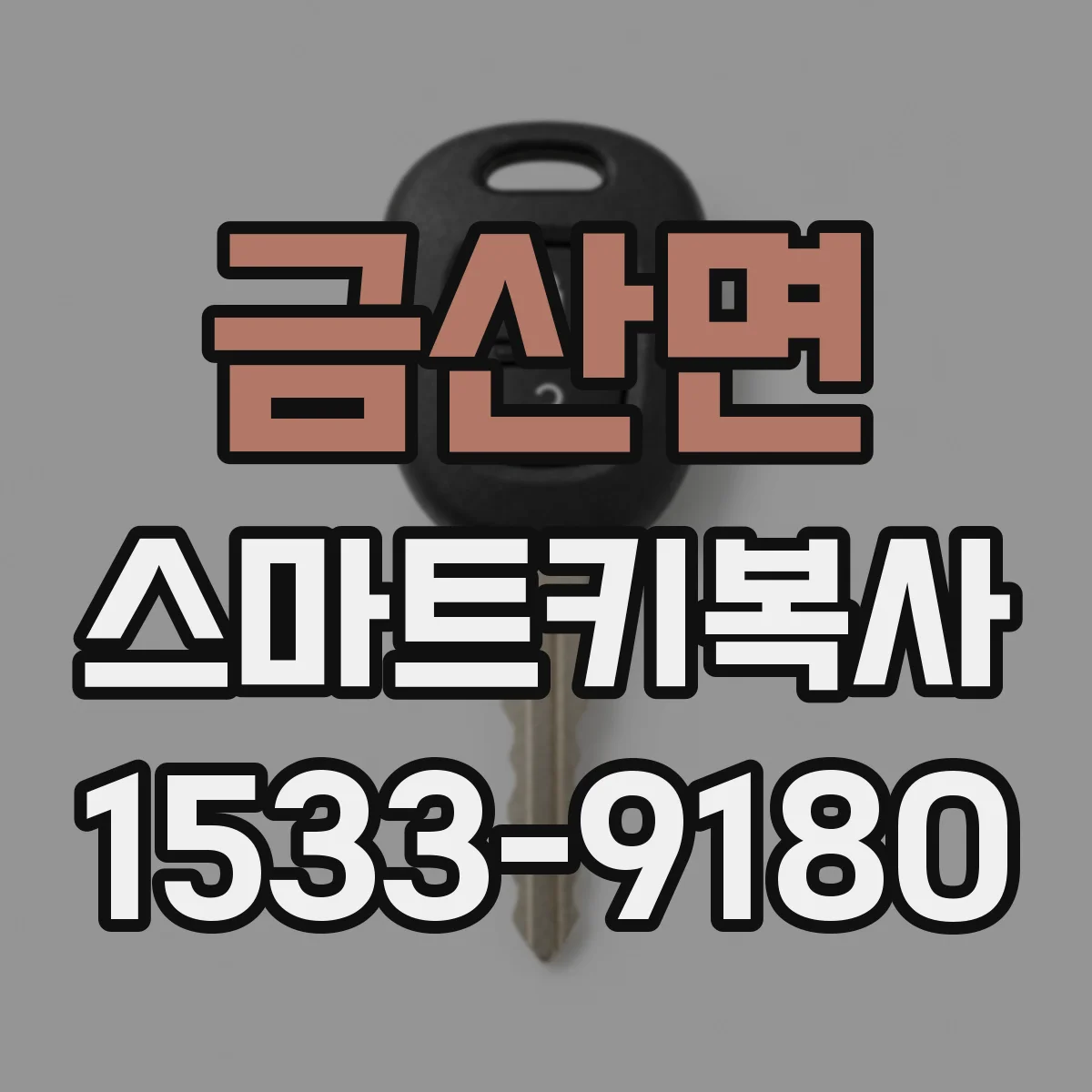 금산면 스마트키복사