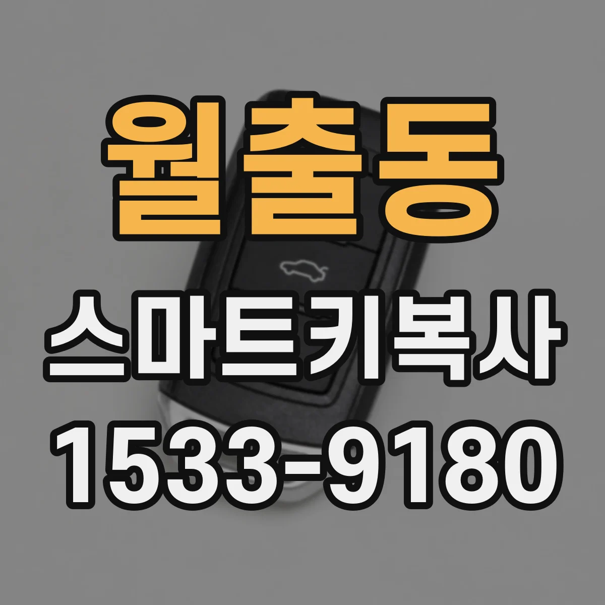 월출동 스마트키복사