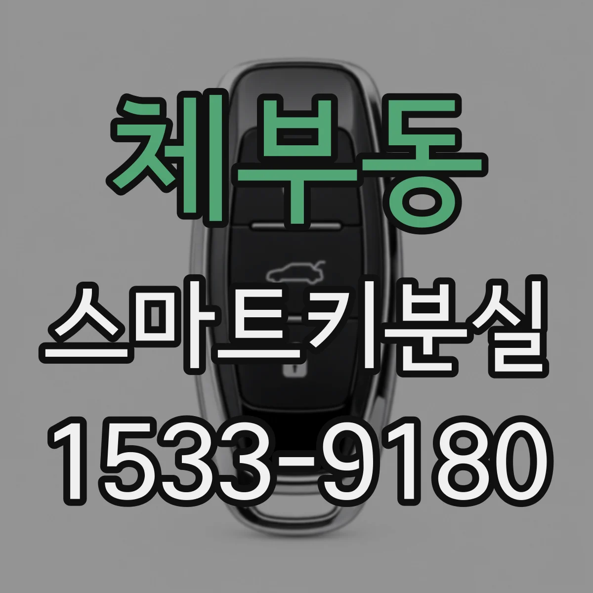 체부동 스마트키분실