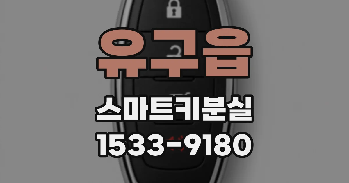 유구읍 스마트키분실