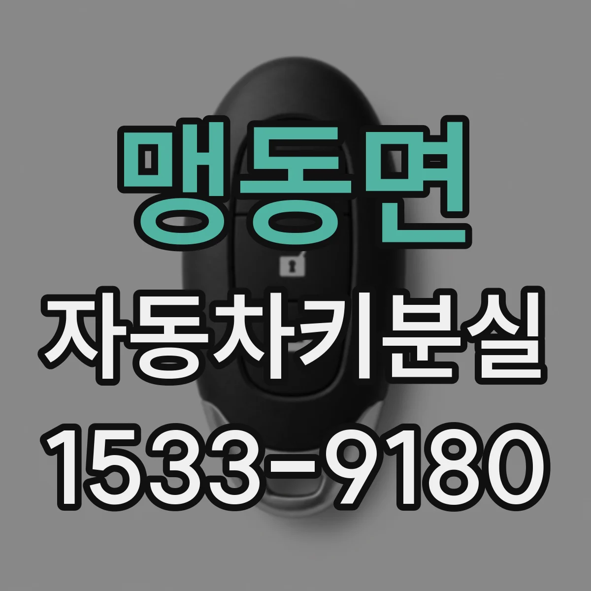 맹동면 자동차키분실