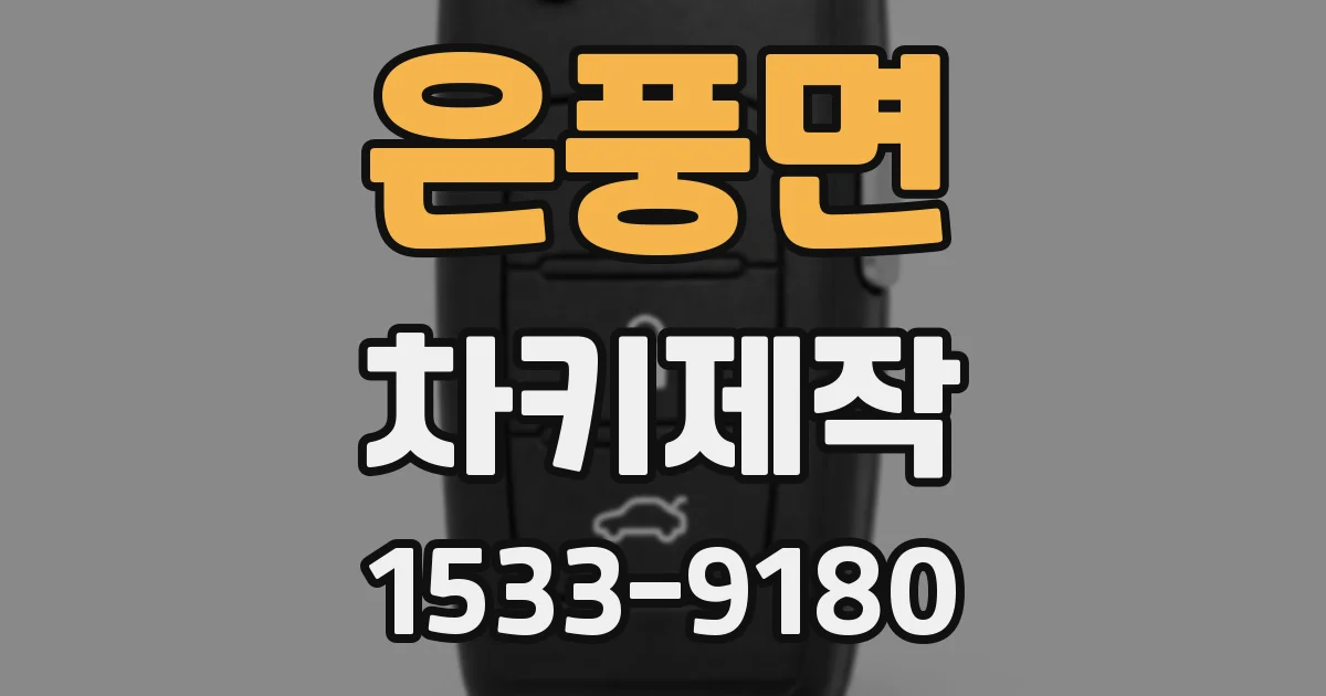 은풍면 차키제작