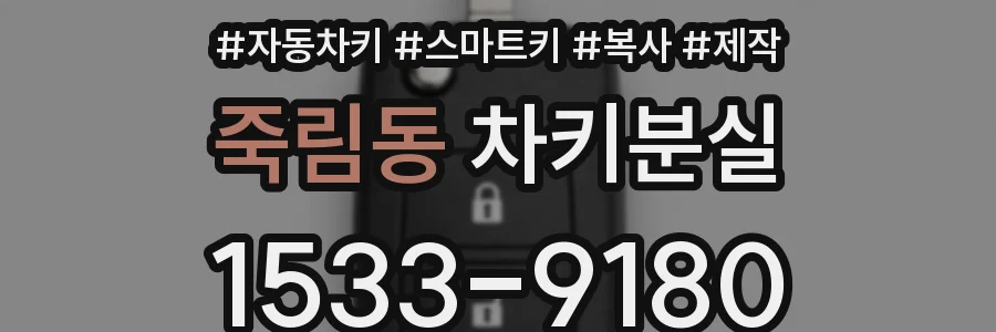 죽림동 차키분실
