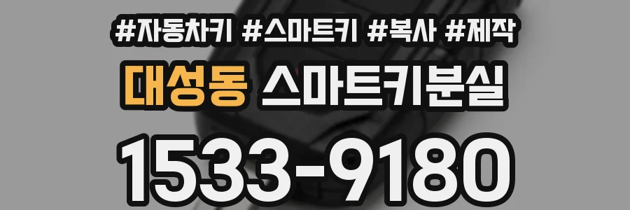 대성동 스마트키분실