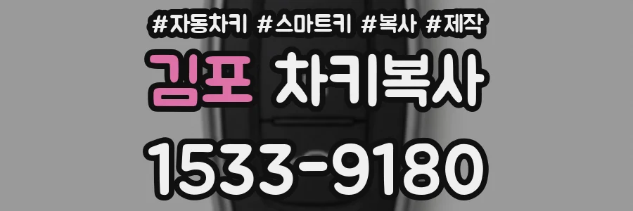 김포 차키복사