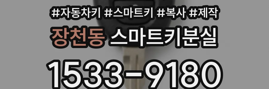 장천동 스마트키분실